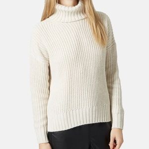WYLDR Cream Turtleneck Sweater
